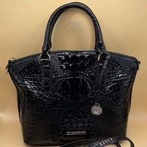 Duxbury Medium Leather Melbourne Satchel Medium Bag